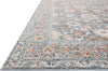 Loloi II Odette ODT-07 Sky/Rust Area Rug