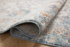 Loloi II Odette ODT-07 Sky/Rust Area Rug