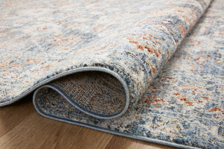 Loloi II Odette ODT-07 Sky/Rust Area Rug