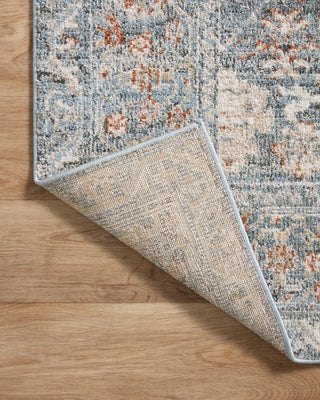 Loloi II Odette ODT-07 Sky/Rust Area Rug