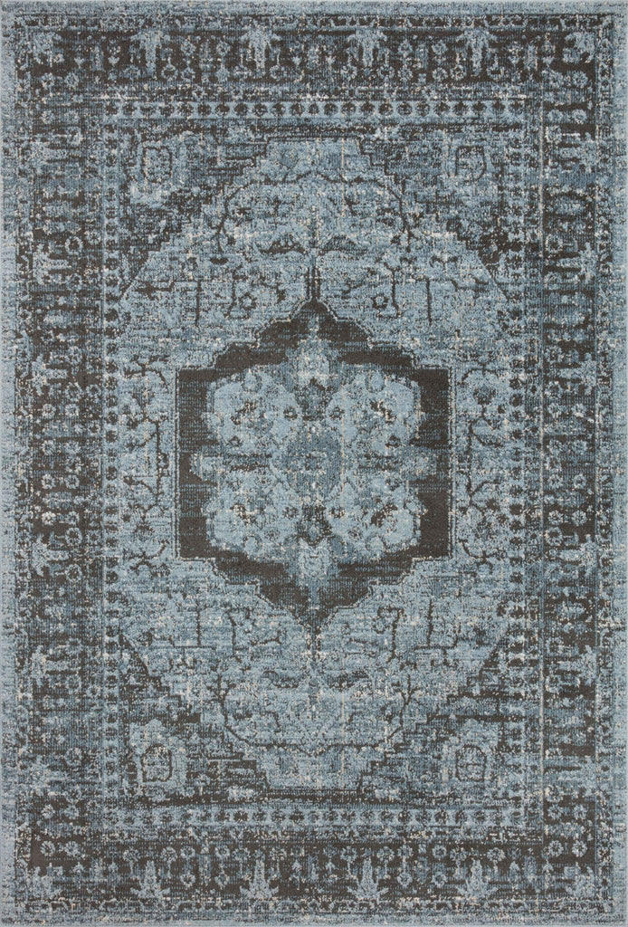 Loloi II Odette ODT-08 Sky/Charcoal Area Rug