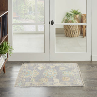 Nourison Odessa ODS01 Grey Multicolor Area Rug by Reserve Collection