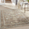 Nourison Odessa ODS01 Ivory Mocha Area Rug by Reserve Collection