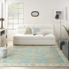 Nourison Odessa ODS03 Blue Multicolor Area Rug by Reserve Collection