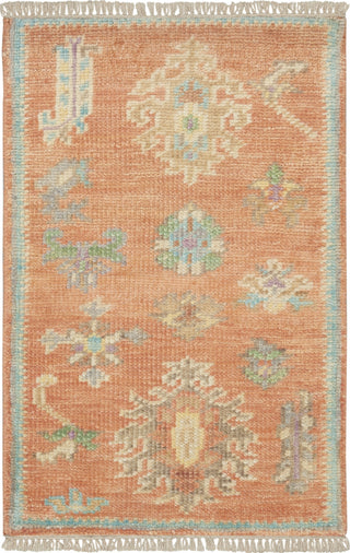 Nourison Odessa ODS04 Brick Multicolor Area Rug by Reserve Collection