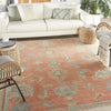 Nourison Odessa ODS04 Brick Multicolor Area Rug by Reserve Collection