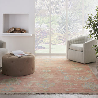 Nourison Odessa ODS04 Brick Multicolor Area Rug by Reserve Collection