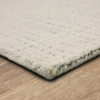 Karastan Forsyth Park Oglethorpe Ivory Aqua Area Rug Angle Image Feature