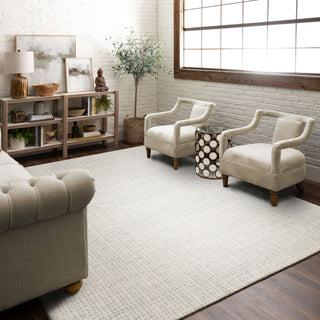 Karastan Forsyth Park Oglethorpe Ivory Aqua Area Rug Lifestyle Image Feature