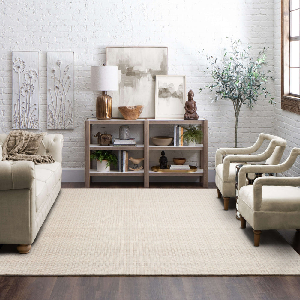 Karastan Forsyth Park Oglethorpe Ivory Sand Area Rug Lifestyle Image Feature