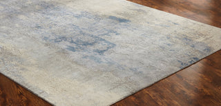 Ancient Boundaries Oikeios OIK-05 Blues/Greys Melange Area Rug Floor Image