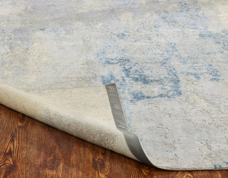 Ancient Boundaries Oikeios OIK-05 Blues/Greys Melange Area Rug Closeup Image