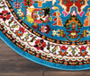 Nourison Oakdale OKD06 Blue Area Rug Detail Image