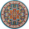 Nourison Oakdale OKD06 Blue Area Rug main image