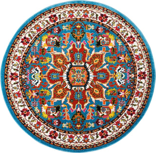 Nourison Oakdale OKD06 Blue Area Rug main image