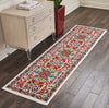 Nourison Oakdale OKD06 Ivory Area Rug Corner Image