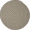 Colonial Mills Woodland OL43 Rectangle Dark Gray Area Rug Round Main Image