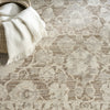 Nourison Outlines OLN03 Ivory Mocha Area Rug Texture Image