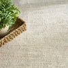 Nourison Outlines OLN03 Ivory Grey Area Rug Corner Image