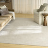 Nourison Outlines OLN03 Ivory Grey Area Rug Corner Image