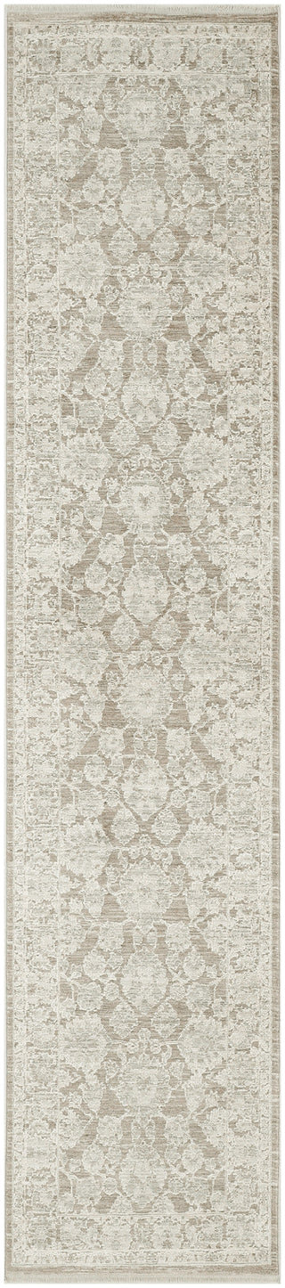 Nourison Outlines OLN03 Ivory Mocha Area Rug main image