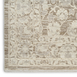 Nourison Outlines OLN03 Ivory Mocha Area Rug Texture Image