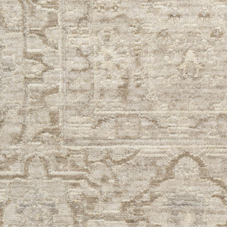 Nourison Outlines OLN04 Ivory Grey Area Rug Corner Image