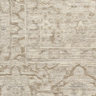 Nourison Outlines OLN04 Ivory Grey Area Rug Corner Image
