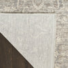 Nourison Outlines OLN06 Grey Area Rug Corner Image