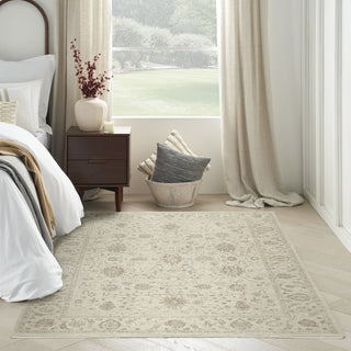 Nourison Outlines OLN07 Ivory Area Rug Swatch Image