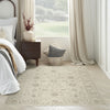 Nourison Outlines OLN07 Ivory Area Rug Room Image Feature