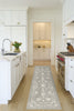 Nourison Outlines OLN08 Sage Ivory Area Rug Corner Image