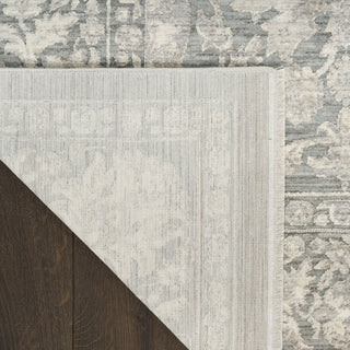Nourison Outlines OLN08 Sage Ivory Area Rug Corner Image