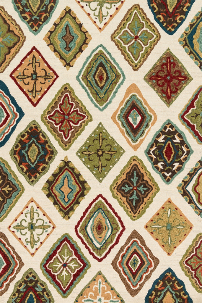 Loloi Olivia HOL02 Ivory / Multi Area Rug main image