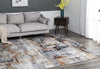 K2 Omnia OM-875 Granite/Rust Area Rug Lifestyle Image