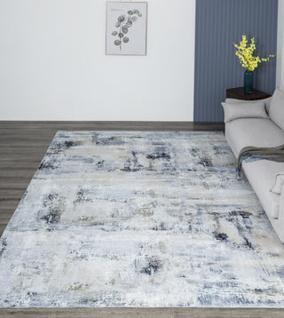 K2 Omnia OM-877 Blue/Grey Area Rug