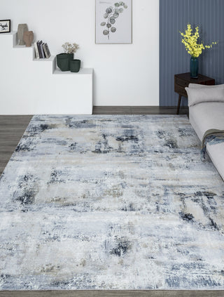 K2 Omnia OM-877 Blue/Grey Area Rug