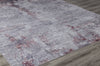 K2 Omnia OM-878 Zinc/Merlot Area Rug