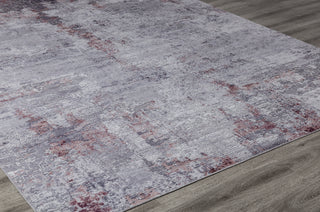 K2 Omnia OM-878 Zinc/Merlot Area Rug