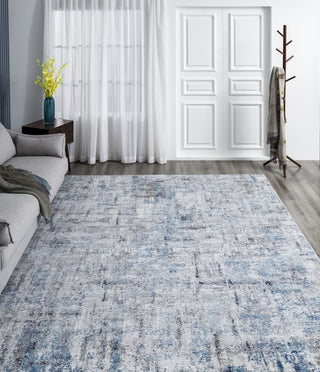 K2 Omnia OM-879 Azure/Grey Tones Area Rug