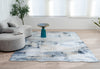 K2 Omnia OM-877 Blue/Grey Area Rug