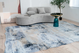 K2 Omnia OM-877 Blue/Grey Area Rug