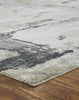 Ancient Boundaries Henri HEN-1162 Grey Area Rug Corner Image