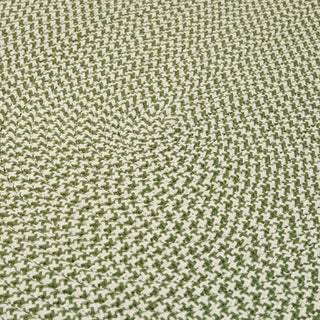 Colonial Mills Milton Houndstooth Tweed ON68 Moss Green Area Rug