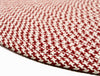 Colonial Mills Milton Houndstooth Tweed ON79 Red Area Rug