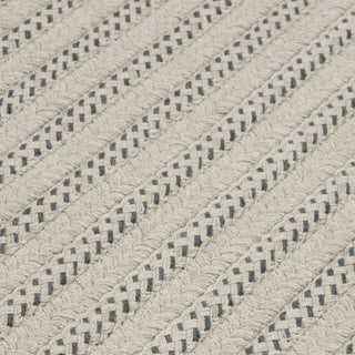 Colonial Mills Sunbrella Booth Bay OO49 Granite Area Rug Closeup Image