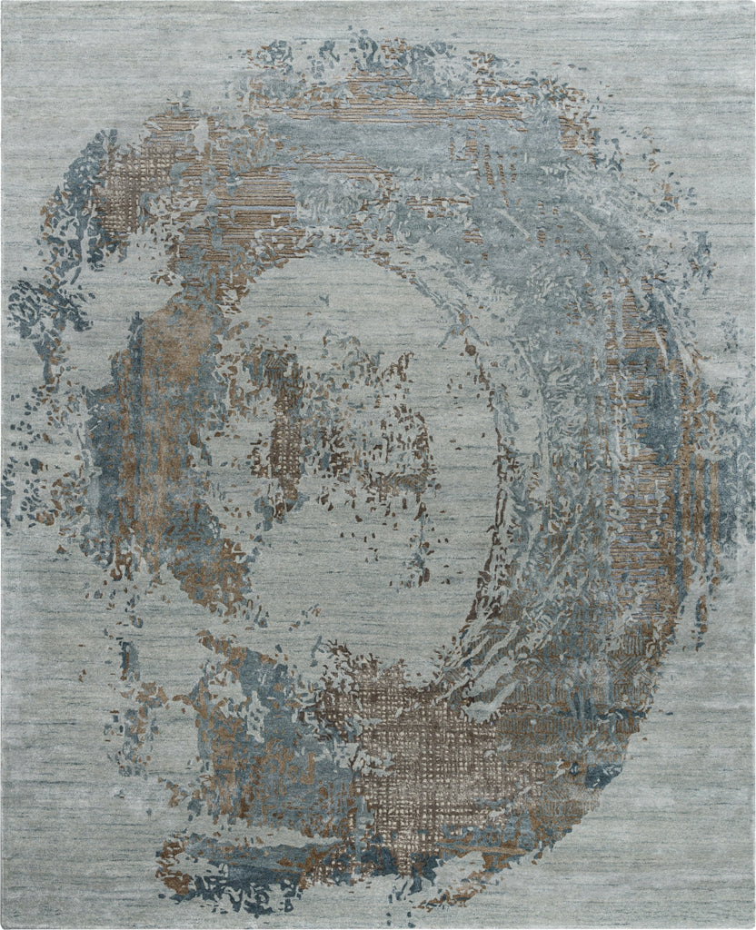 Surya Opulence OPL-2305 Metallic-Silver Area Rug