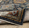 Oriental Weavers Aberdeen 005W1 Blue/Multi Area Rug Backing Image