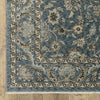 Oriental Weavers ABERDEEN 070H1 Blue/ Beige Area Rug Corner Image