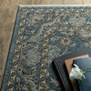 Oriental Weavers ABERDEEN 070H1 Blue/ Beige Area Rug Corner Image